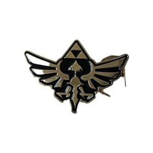2014 Nintendo The Legend of Zelda Skyward Sword Belt Buckle Gold Tone & Black‎